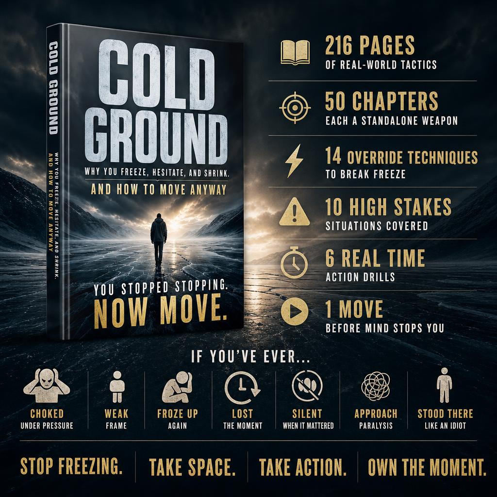 COLD GROUND: Why You Freeze, Hesitate, And Shrink. And How To Move Anyway