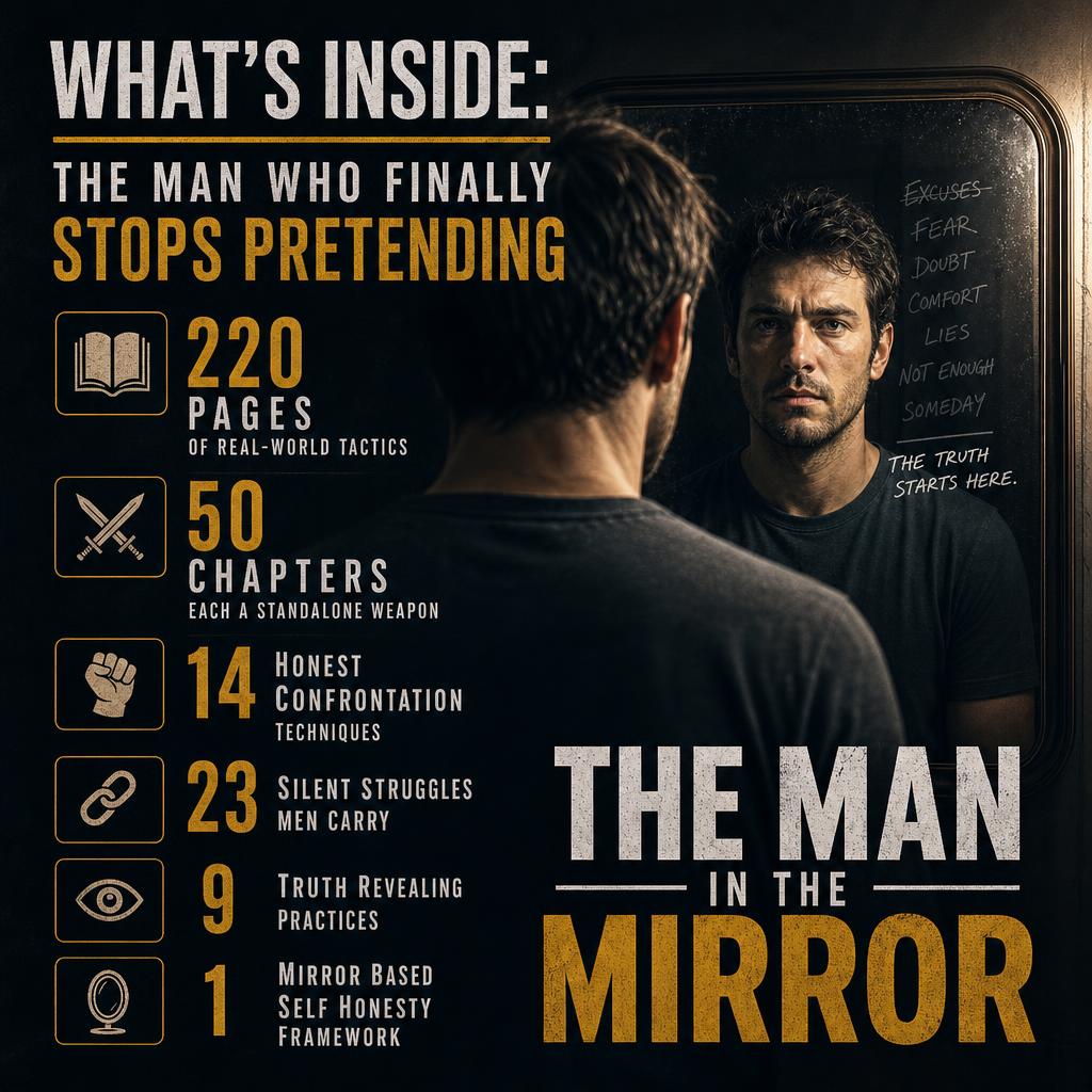 THE MAN IN THE MIRROR: The Honest Conversation You've Been Avoiding, and Why Everything Starts There
