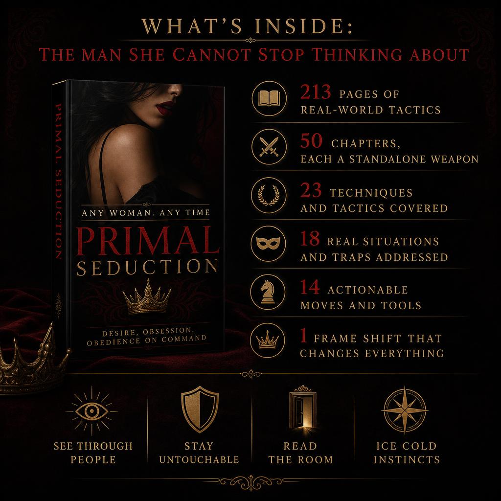 Any Woman. Any Time: Primal Seduction