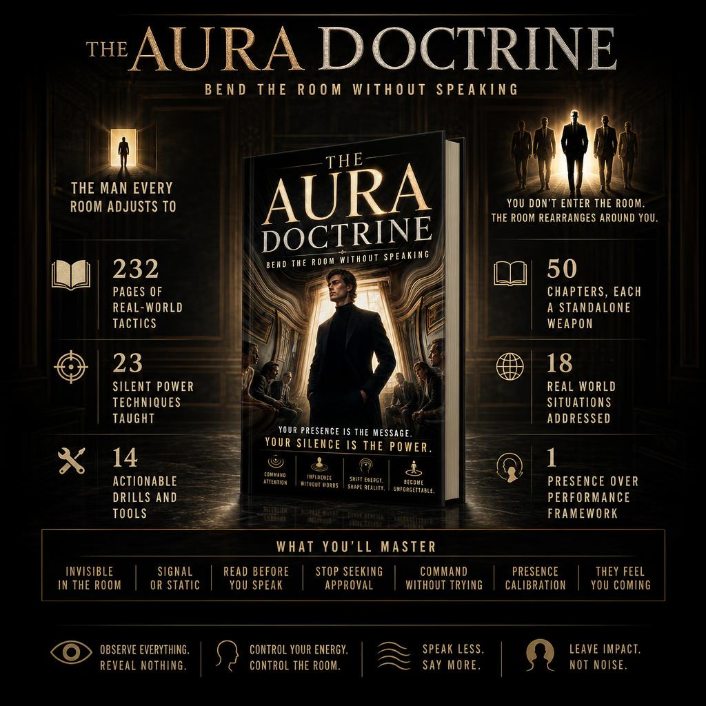 THE AURA DOCTRINE: BEND THE ROOM WITHOUT SPEAKING