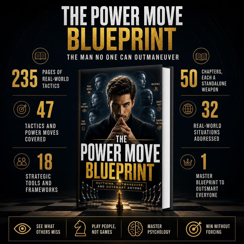 THE POWER MOVE BLUEPRINT: Outthink, Outmaneuver, And Outsmart Anyone