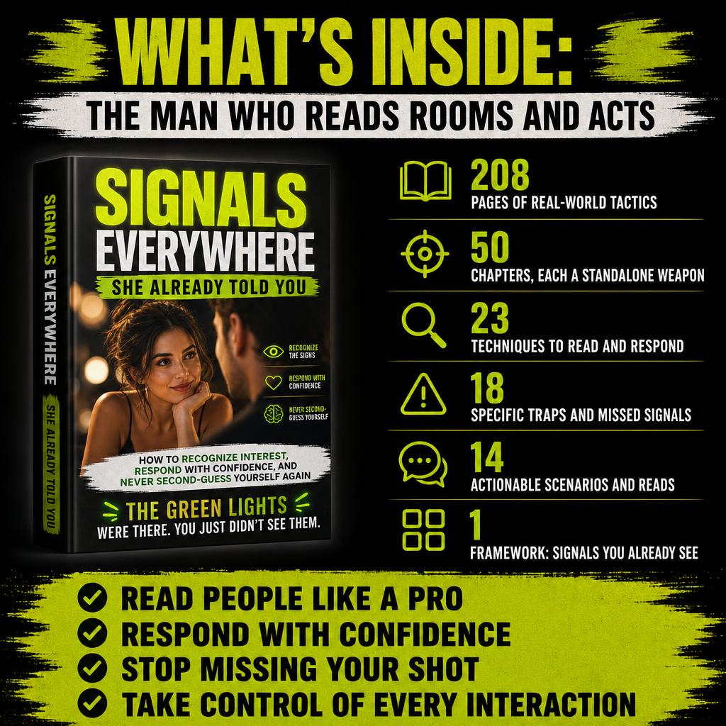 SIGNALS EVERYWHERE: SHE ALREADY TOLD YOU