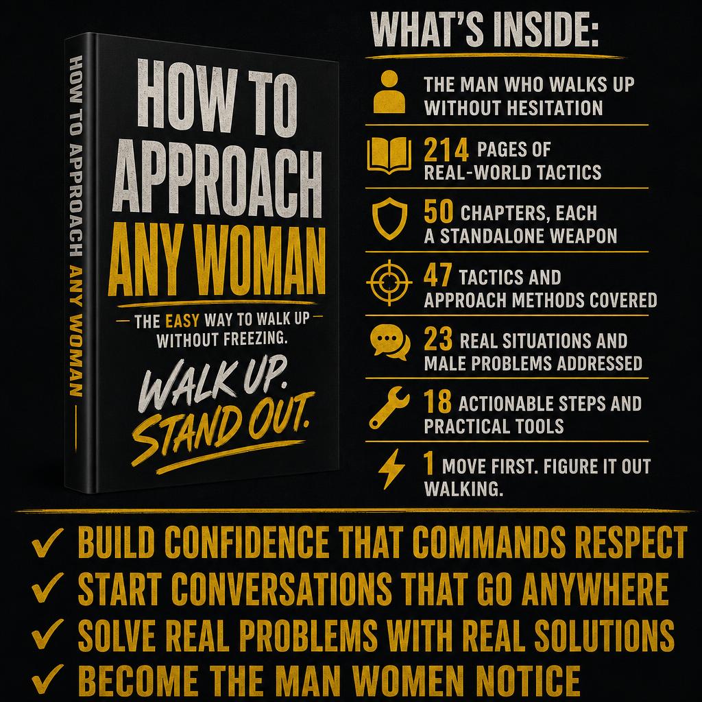 HOW TO APPROACH ANY WOMAN: The Easy Way to Walk Up Without Freezing.