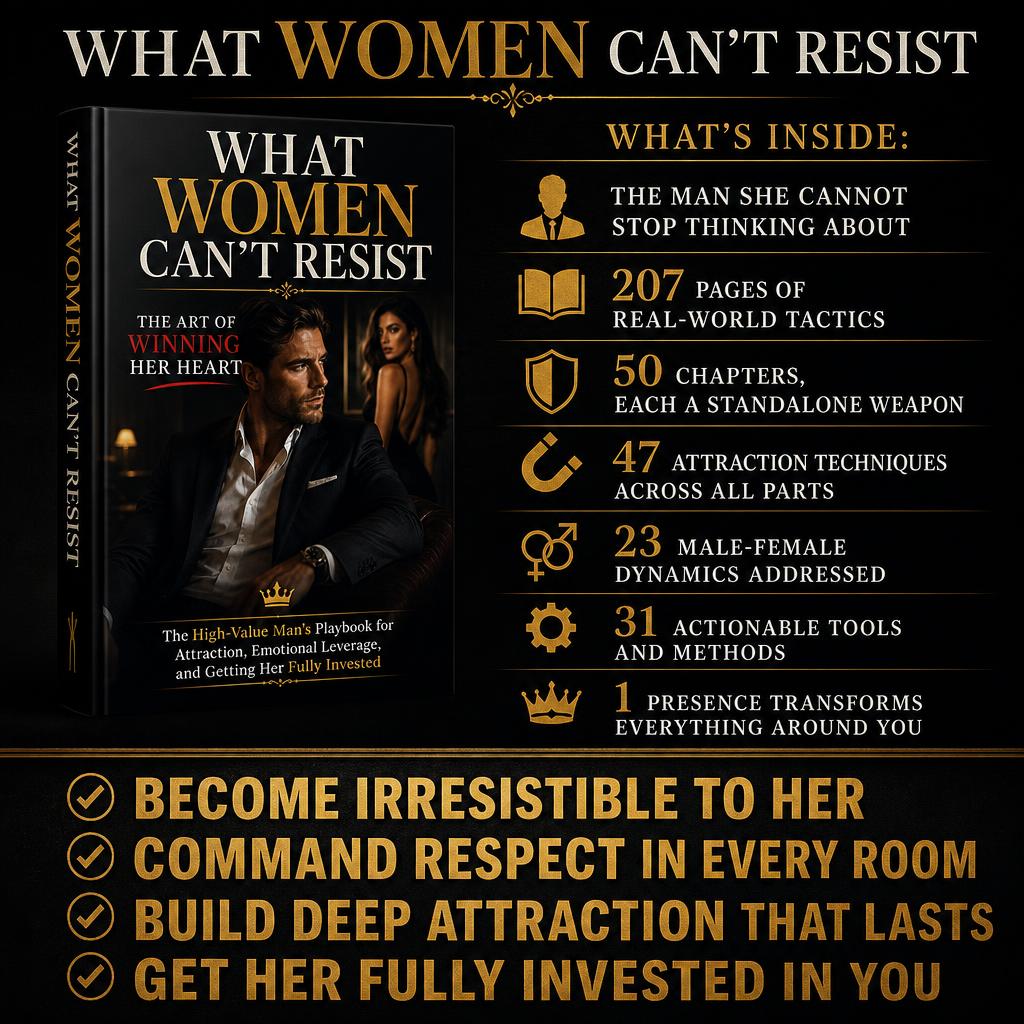 WHAT WOMEN CAN’T RESIST: THE ART OF WINNING HER HEART