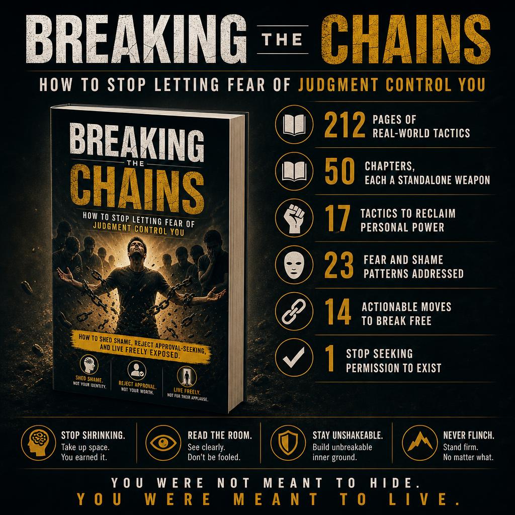 Breaking the Chains: How to Stop Letting Fear of Judgment Control You