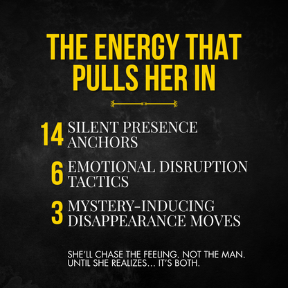 Seduction Tactics: The Dark Art of Making Women Chase You