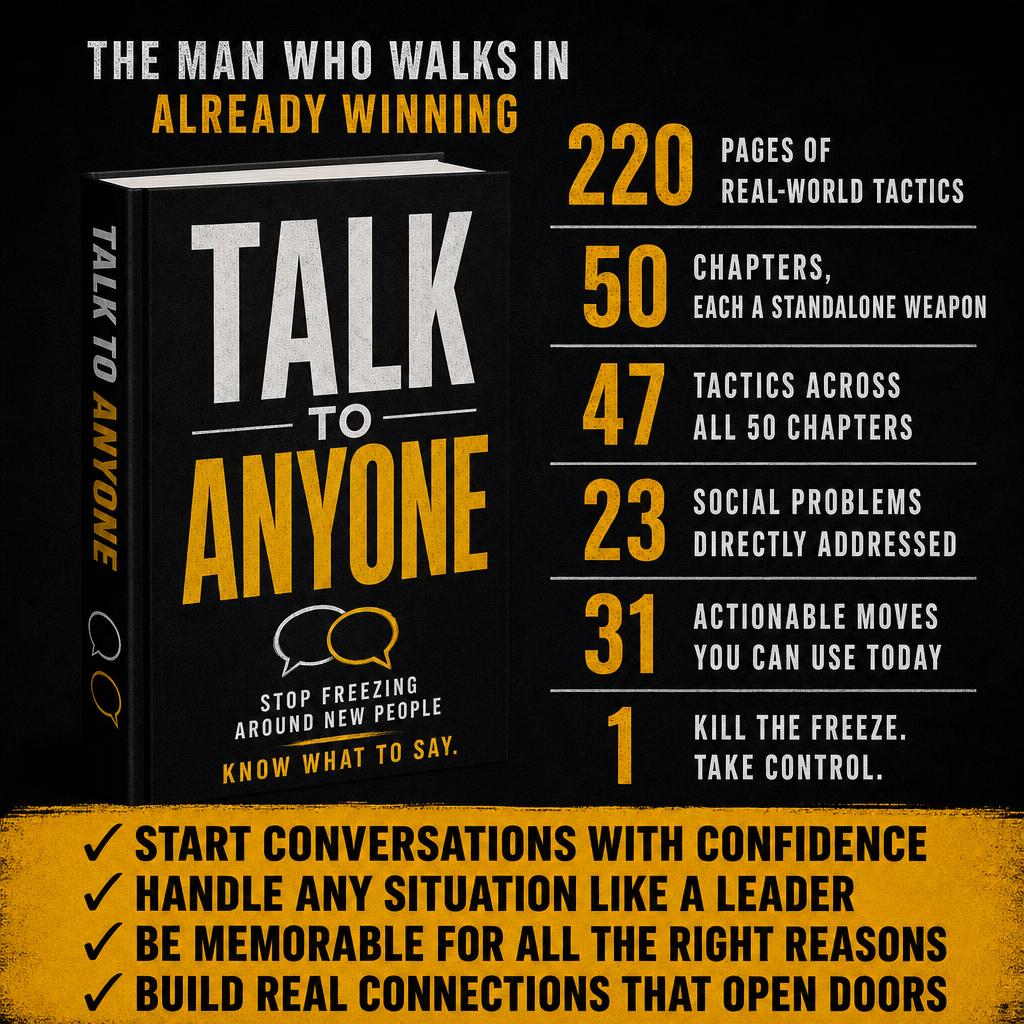 TALK TO ANYONE: Stop Freezing Around New People