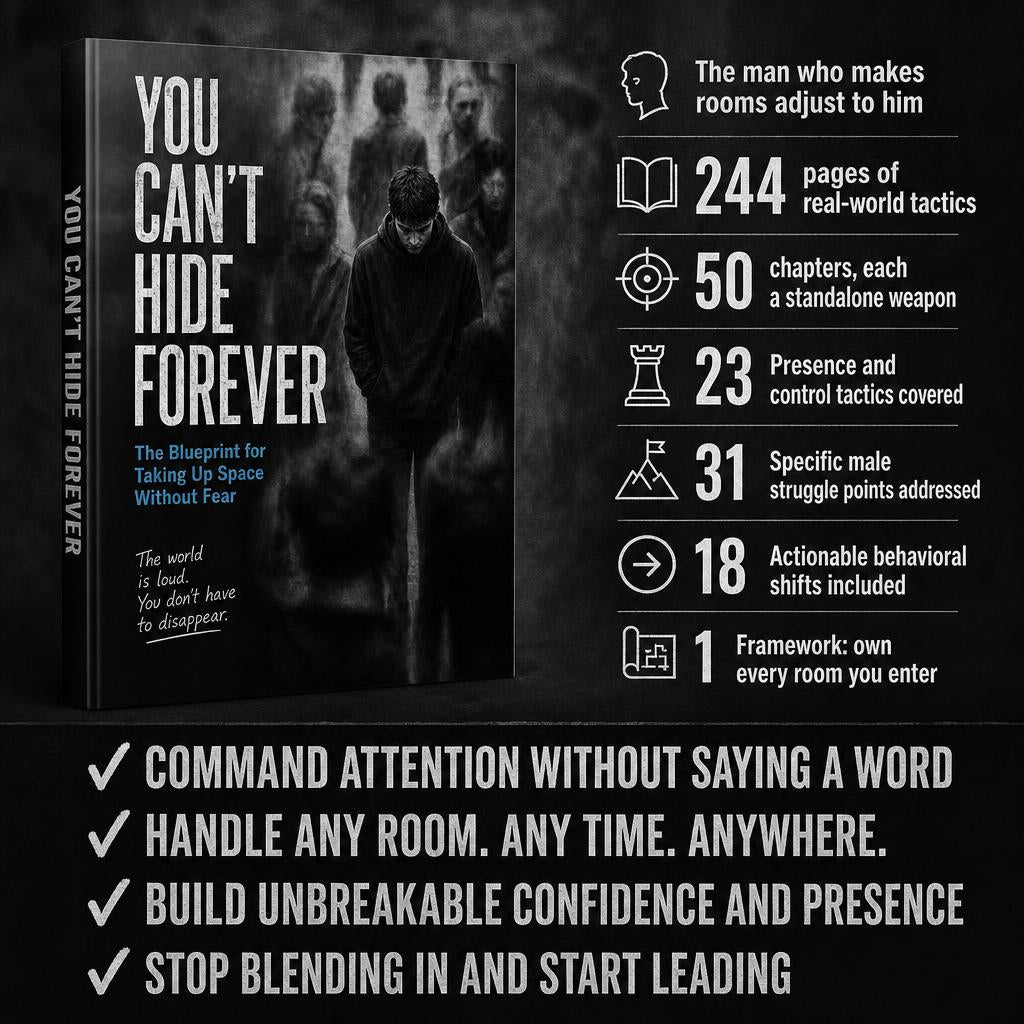 YOU CAN'T HIDE FOREVER: The Blueprint for Taking Up Space Without Fear