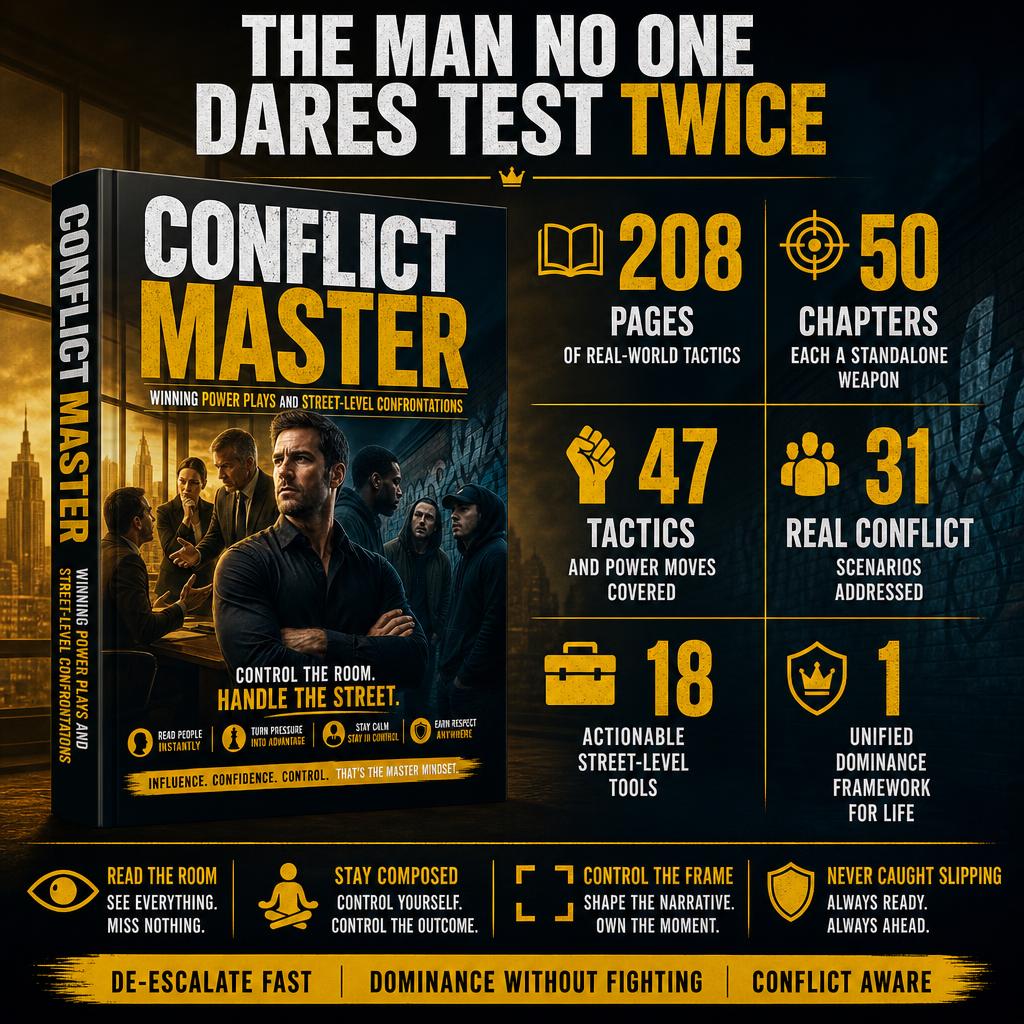 CONFLICT MASTER: Winning Power Plays And Street-Level Confrontations
