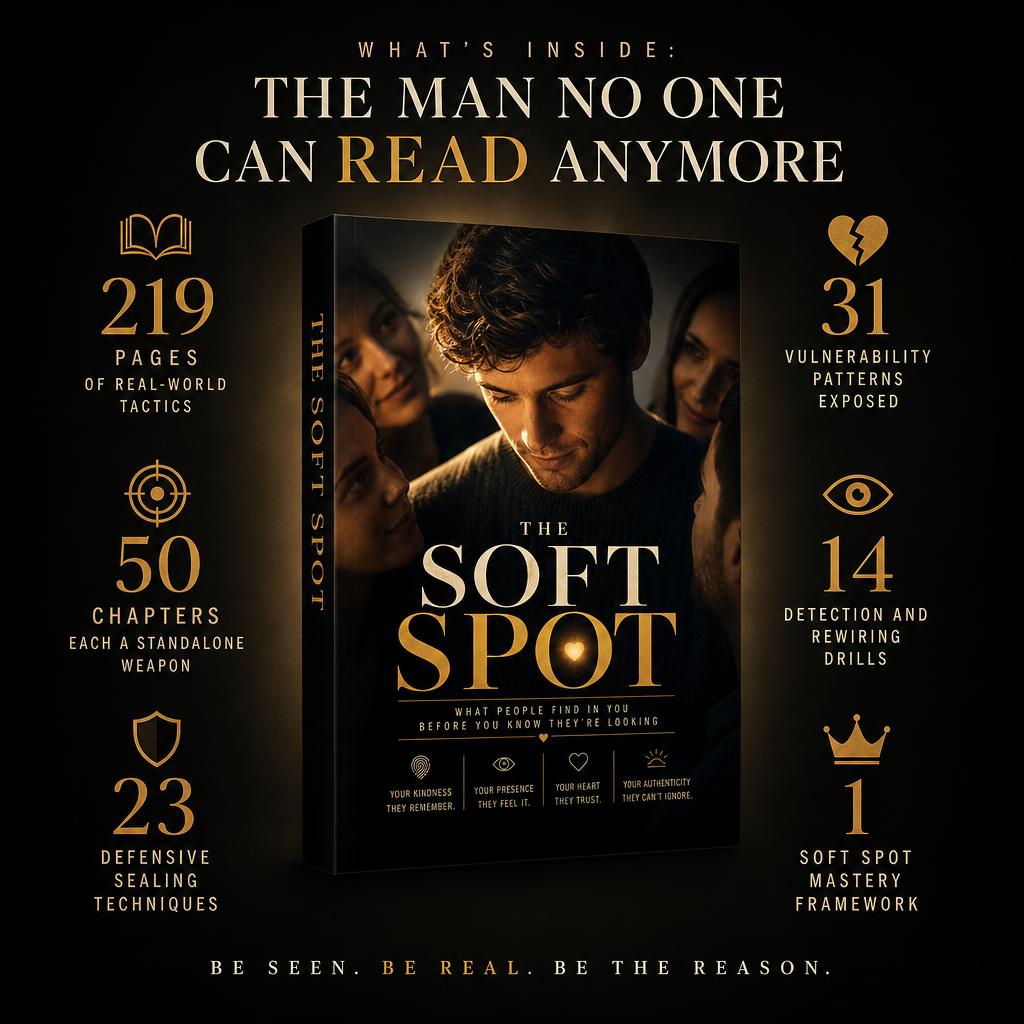 THE SOFT SPOT: WHAT PEOPLE FIND IN YOU BEFORE YOU KNOW THEY'RE LOOKING