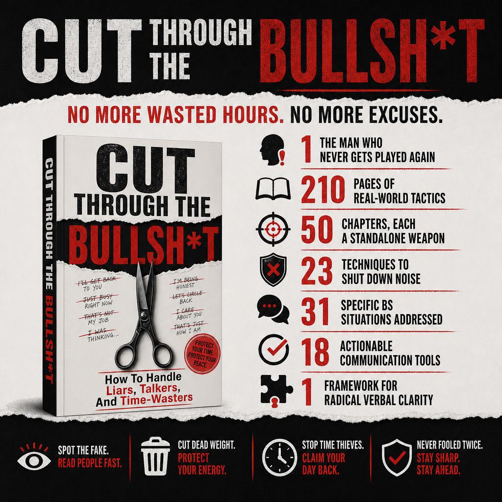 Cut Through the Bullsh*t: How to Handle Liars, Talkers, and Time-Wasters