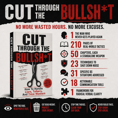 Cut Through the Bullsh*t: How to Handle Liars, Talkers, and Time-Wasters