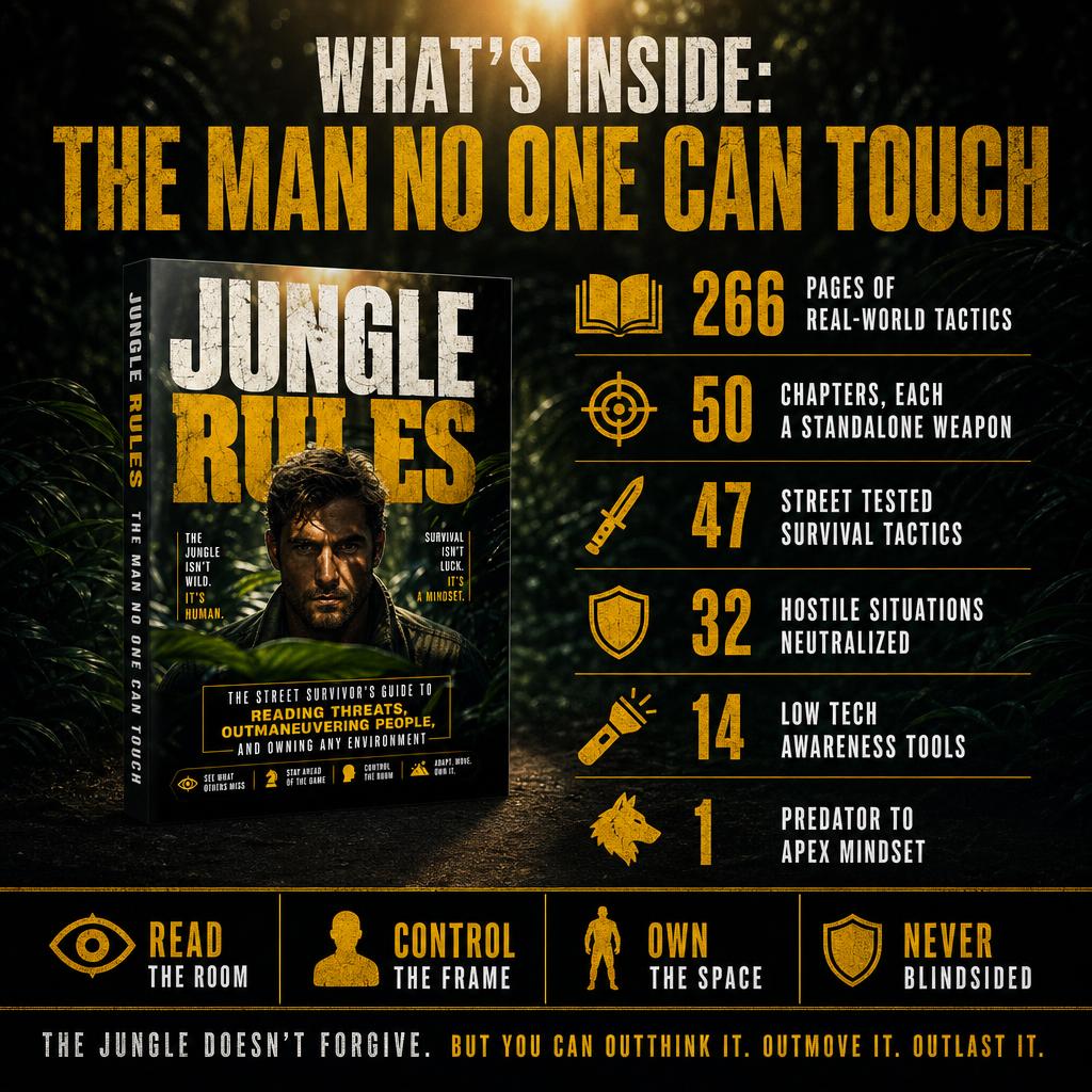 JUNGLE RULES: The Street Survivor's Guide to Reading Threats, Outmaneuvering People, and Owning Any Environment