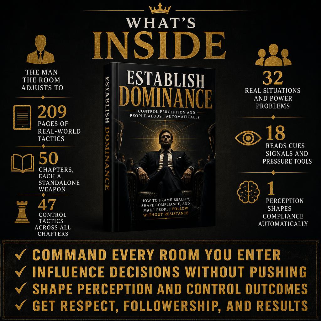 Establish Dominance: Control Perception and People Adjust Automatically