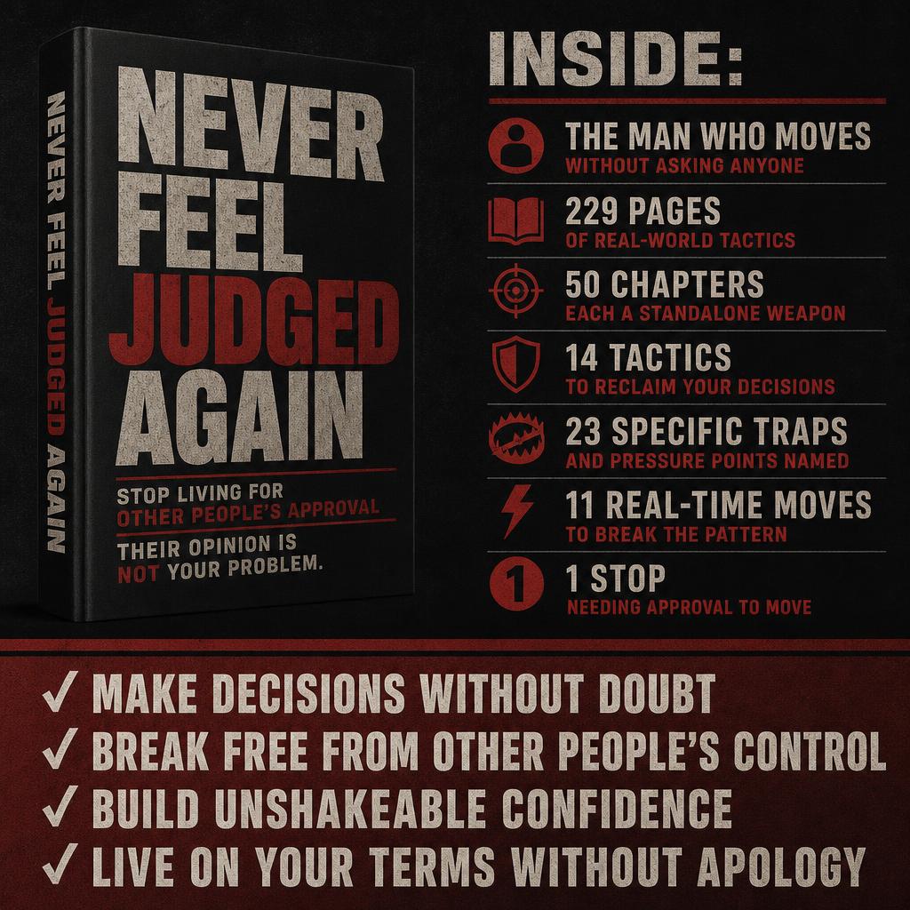 NEVER FEEL JUDGED AGAIN: Stop Living for Other People’s Approval