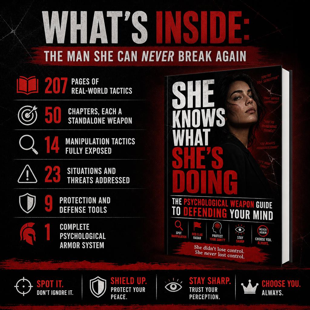 She Knows What She's Doing: The Psychological Weapon Guide to Defending Your Mind