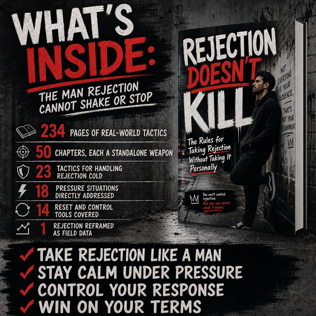 REJECTION DOESN'T KILL: The Rules for Taking Rejection Without Taking It Personally