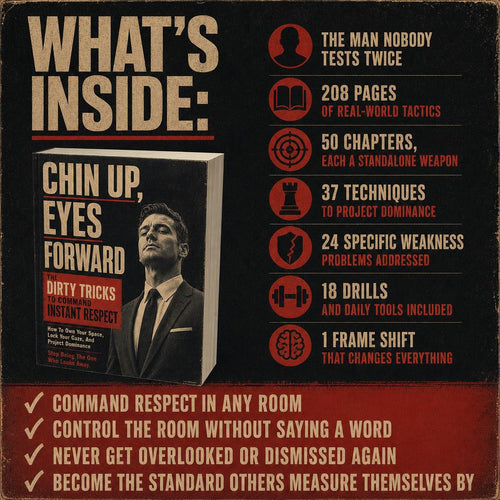 CHIN UP, EYES FORWARD: THE DIRTY TRICKS TO COMMAND INSTANT RESPECT