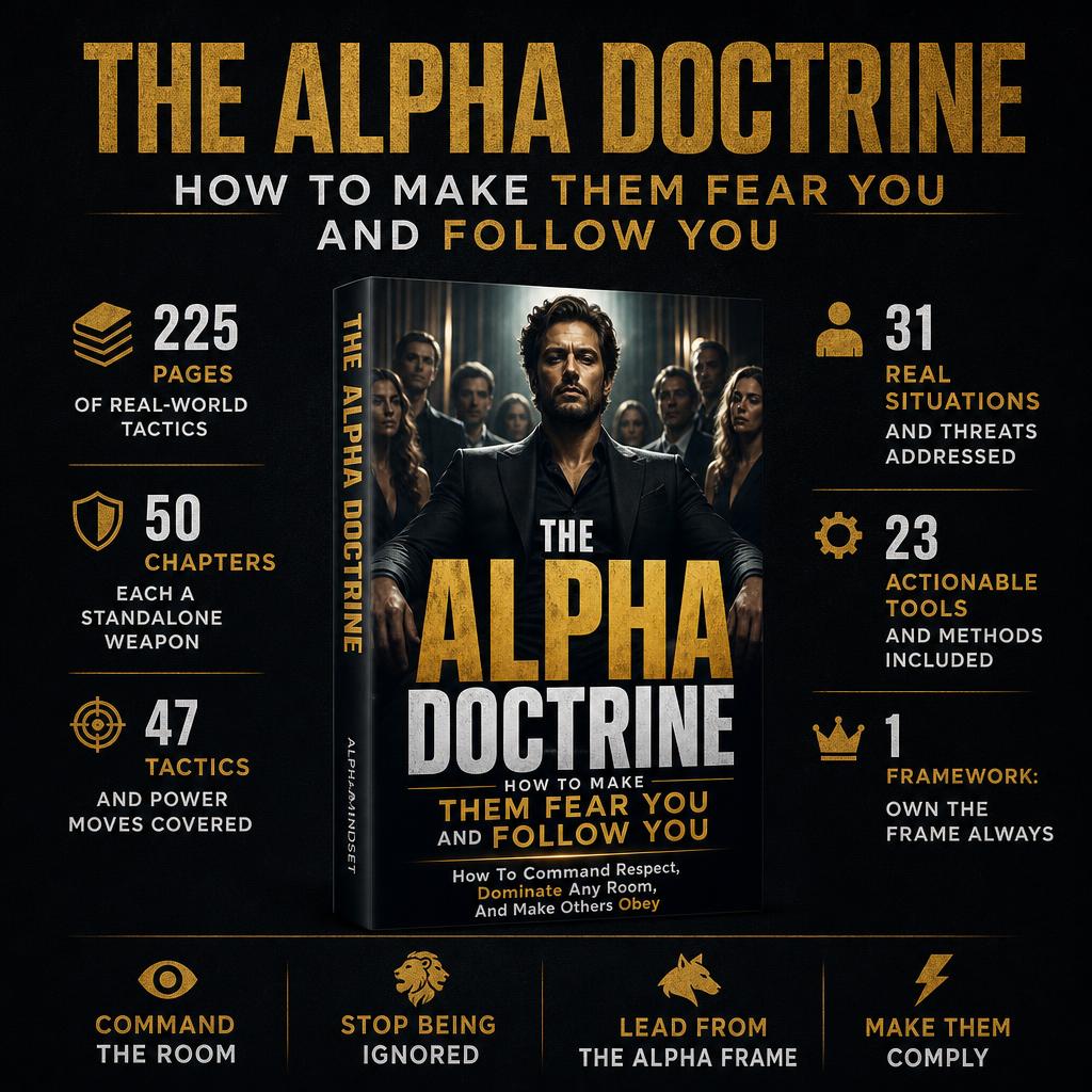 The Alpha Doctrine: How to Make Them Fear You and Follow You