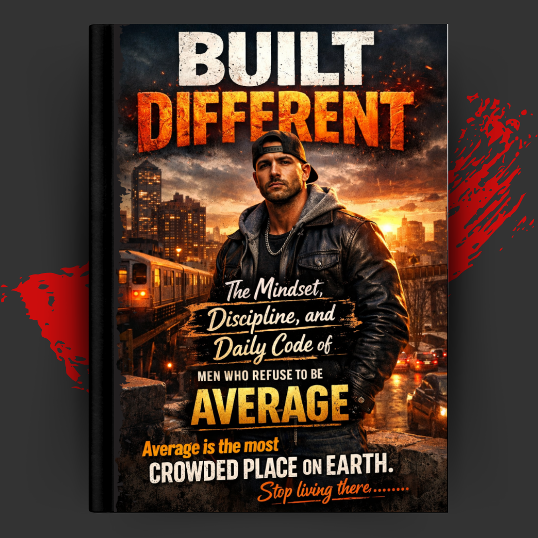 BUILT DIFFERENT: The Mindset, Discipline, and Daily Code of Men Who Refuse to Be Average
