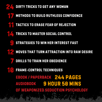 The Dirty Tricks to Get Any Woman
