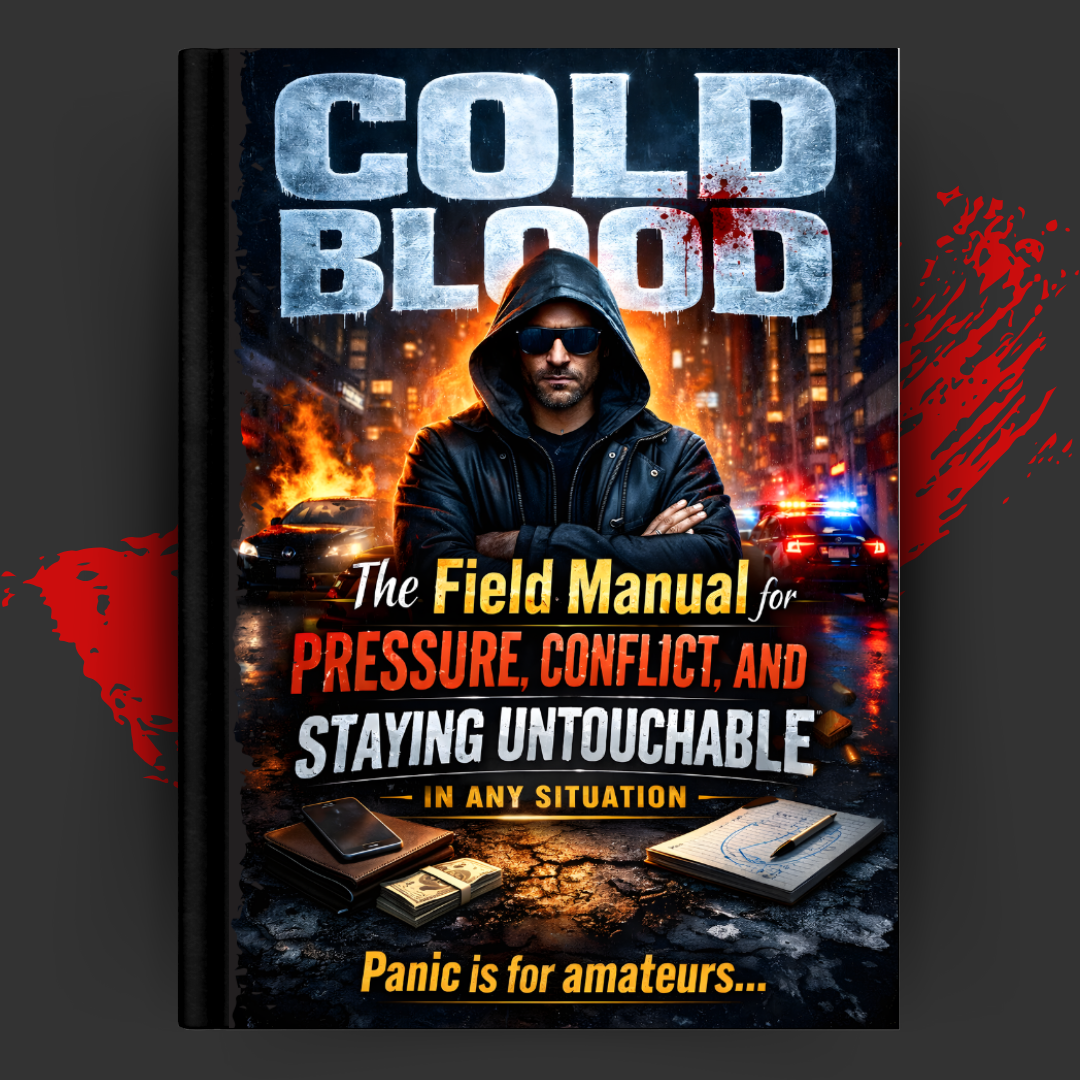 COLD BLOOD: The Field Manual for Pressure, Conflict, and Staying Untouchable in Any Situation