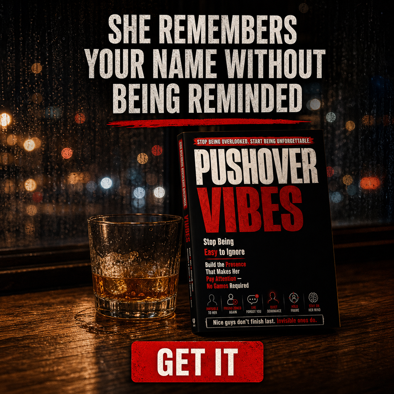 PUSHOVER VIBES: Stop Being Easy to Ignore