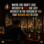 SHE SHOULD QUALIFY: Stop Selling Yourself