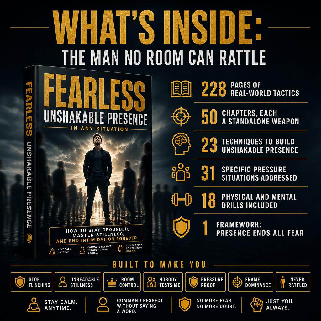 Fearless: Unshakable Presence in Any Situation