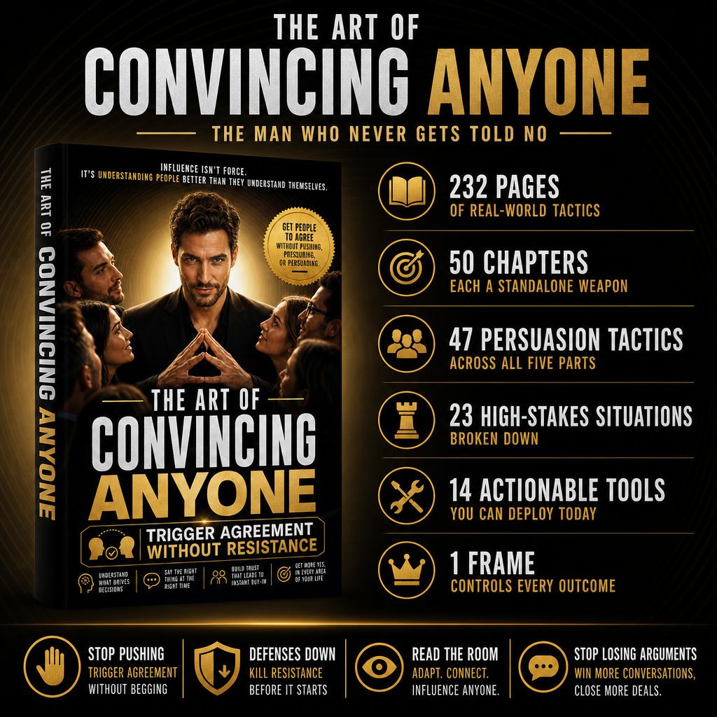 THE ART OF CONVINCING ANYONE: TRIGGER AGREEMENT WITHOUT RESISTANCE