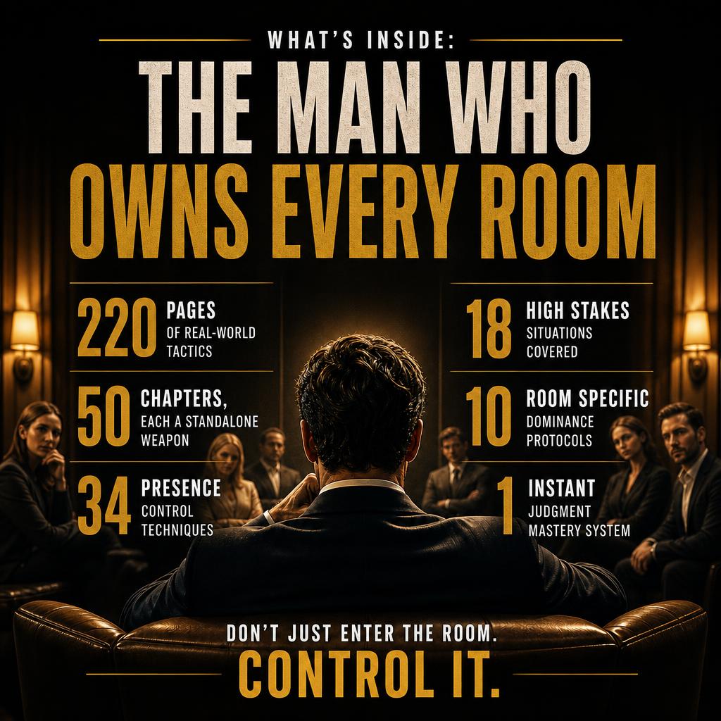 THE ROOM READS YOU: THE INSTANT JUDGMENT PEOPLE MAKE ABOUT YOU AND HOW TO CONTROL IT