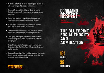 Command Respect: The Blueprint for Authority and Admiration
