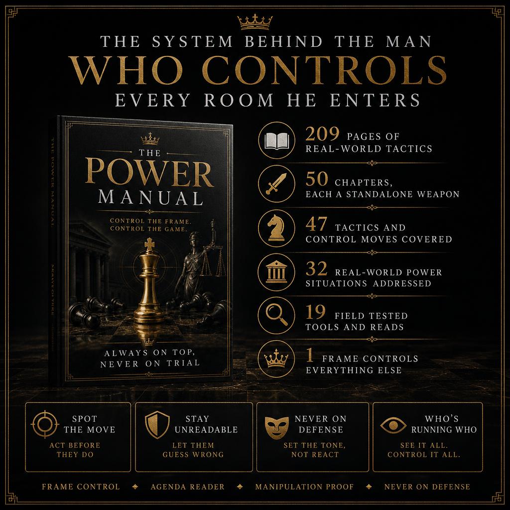 The Power Manual: control the frame. control the game