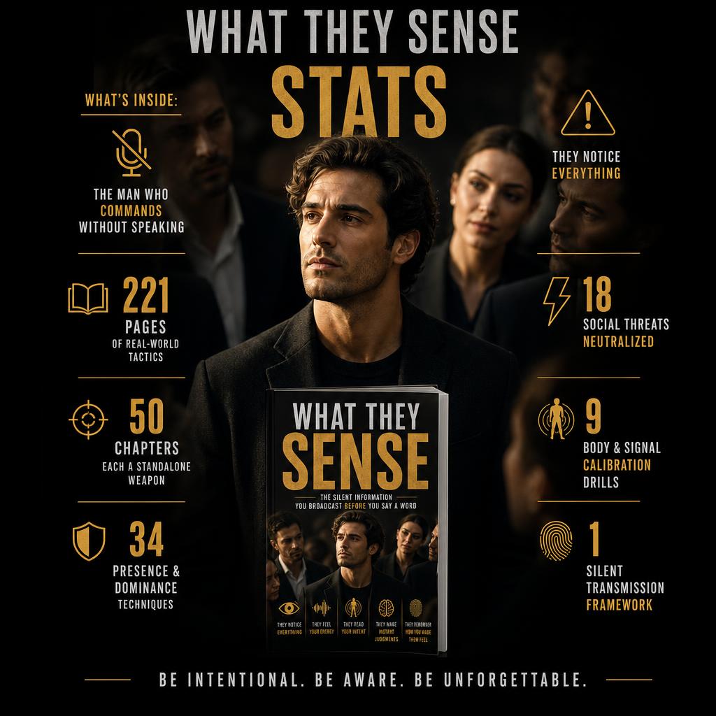 WHAT THEY SENSE: THE SILENT INFORMATION YOU BROADCAST BEFORE YOU SAY A WORD