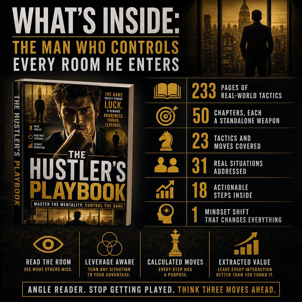 The Hustler’s Playbook: Master the Mentality, Control the Game
