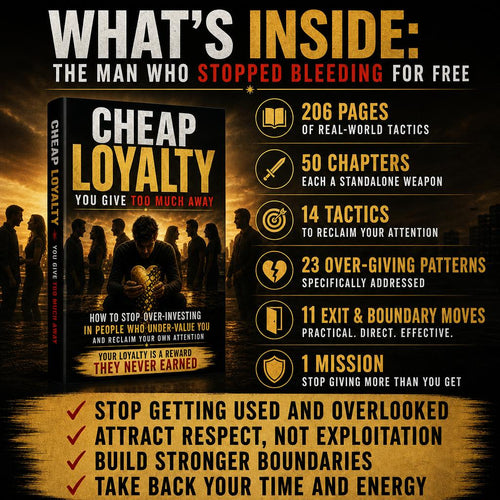 CHEAP LOYALTY: YOU GIVE TOO MUCH AWAY