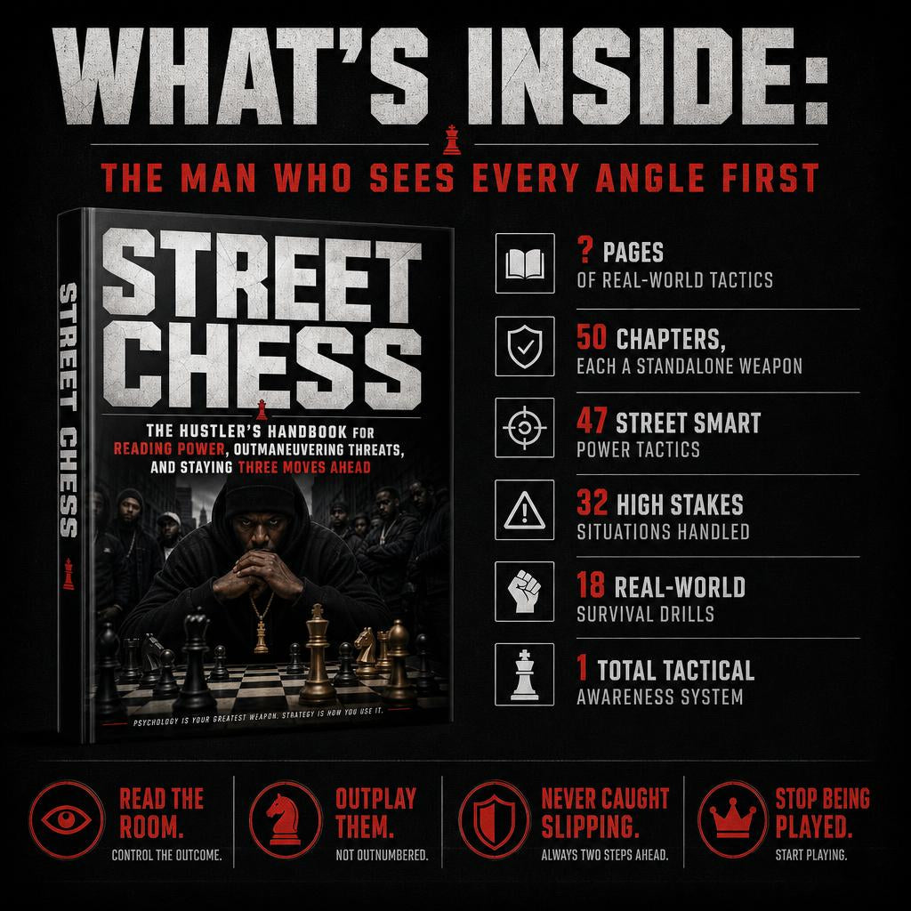 STREET CHESS: The Hustler's Handbook for Reading Power, Outmaneuvering Threats, and Staying Three Moves Ahead