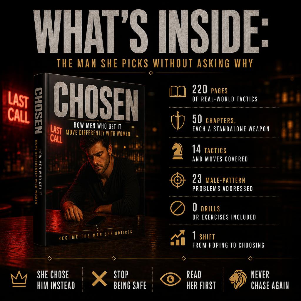 CHOSEN: How Men Who Get It Move Differently With Women