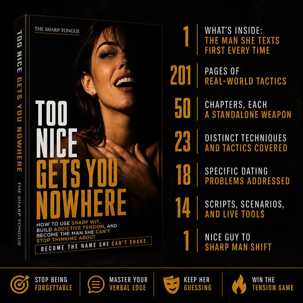 The Sharp Tongue: Too Nice Gets You Nowhere