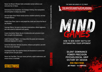 The Master Manipulation Arsenal: Secrets to Psychological Control and Deception - Bundle