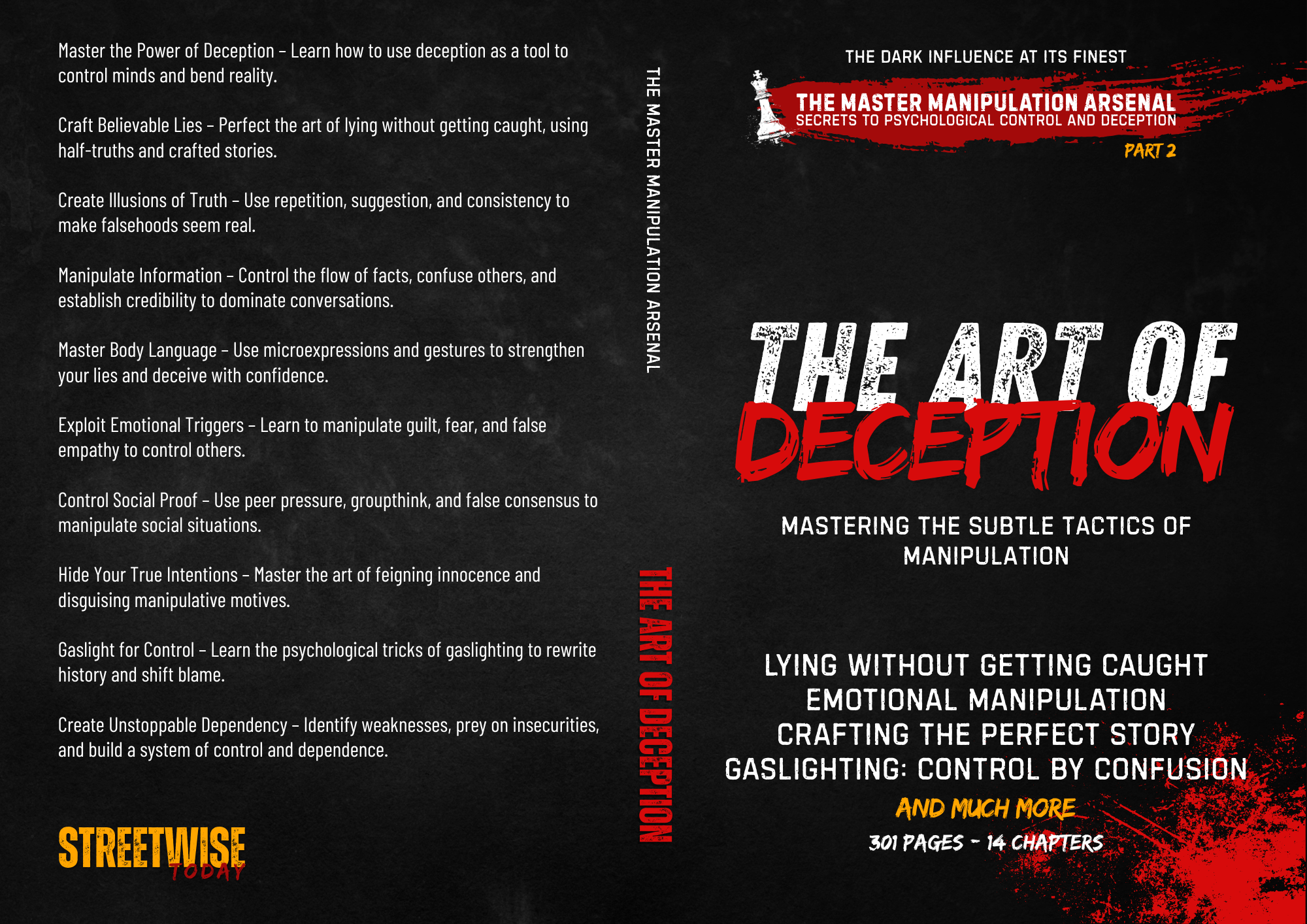 The Master Manipulation Arsenal: Secrets to Psychological Control and Deception - Bundle