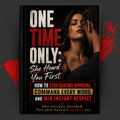 ONE TIME ONLY: She Heard You First