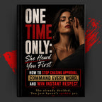 ONE TIME ONLY: She Heard You First