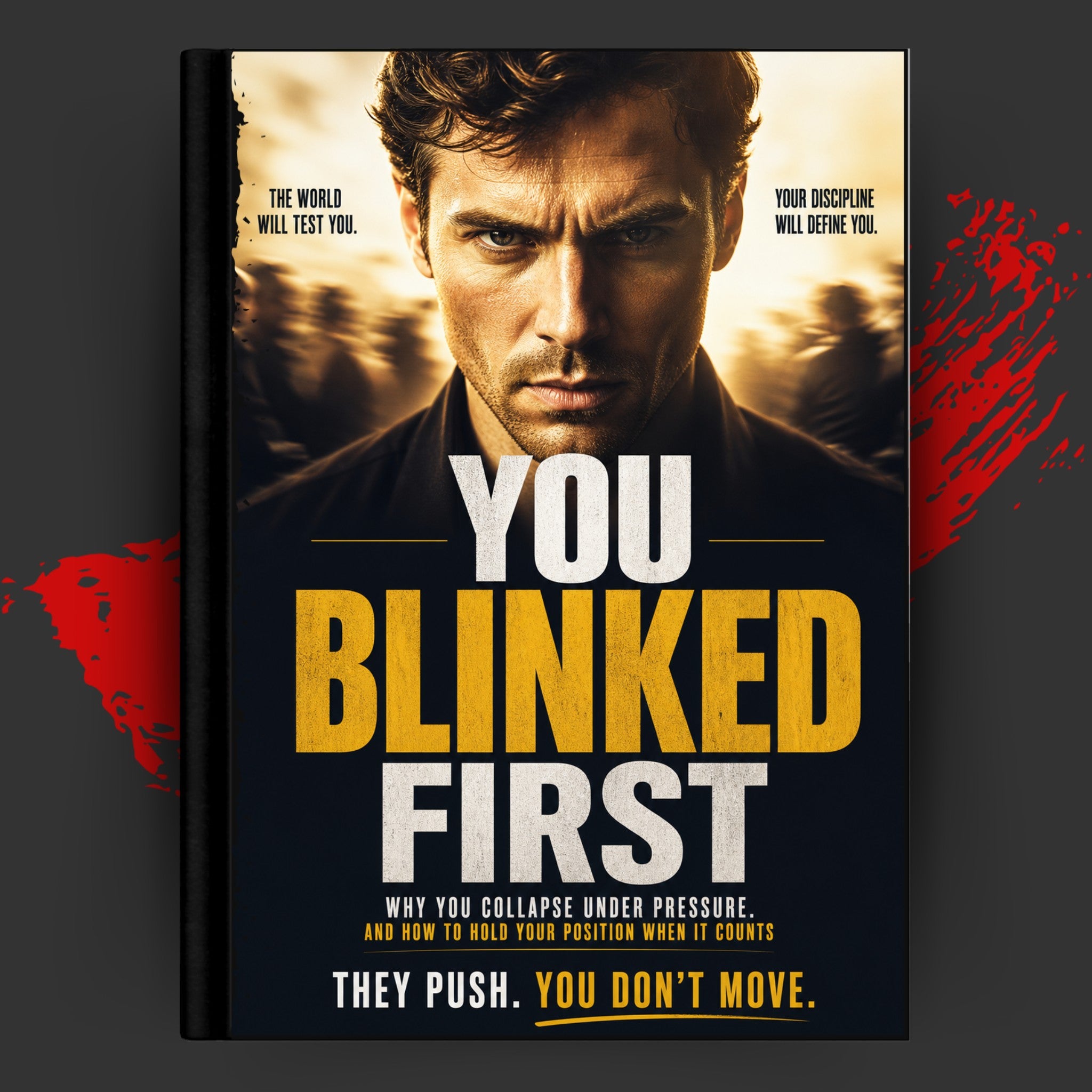 YOU BLINKED FIRST: Why You Collapse Under Pressure. And How To Hold Your Position When It Counts