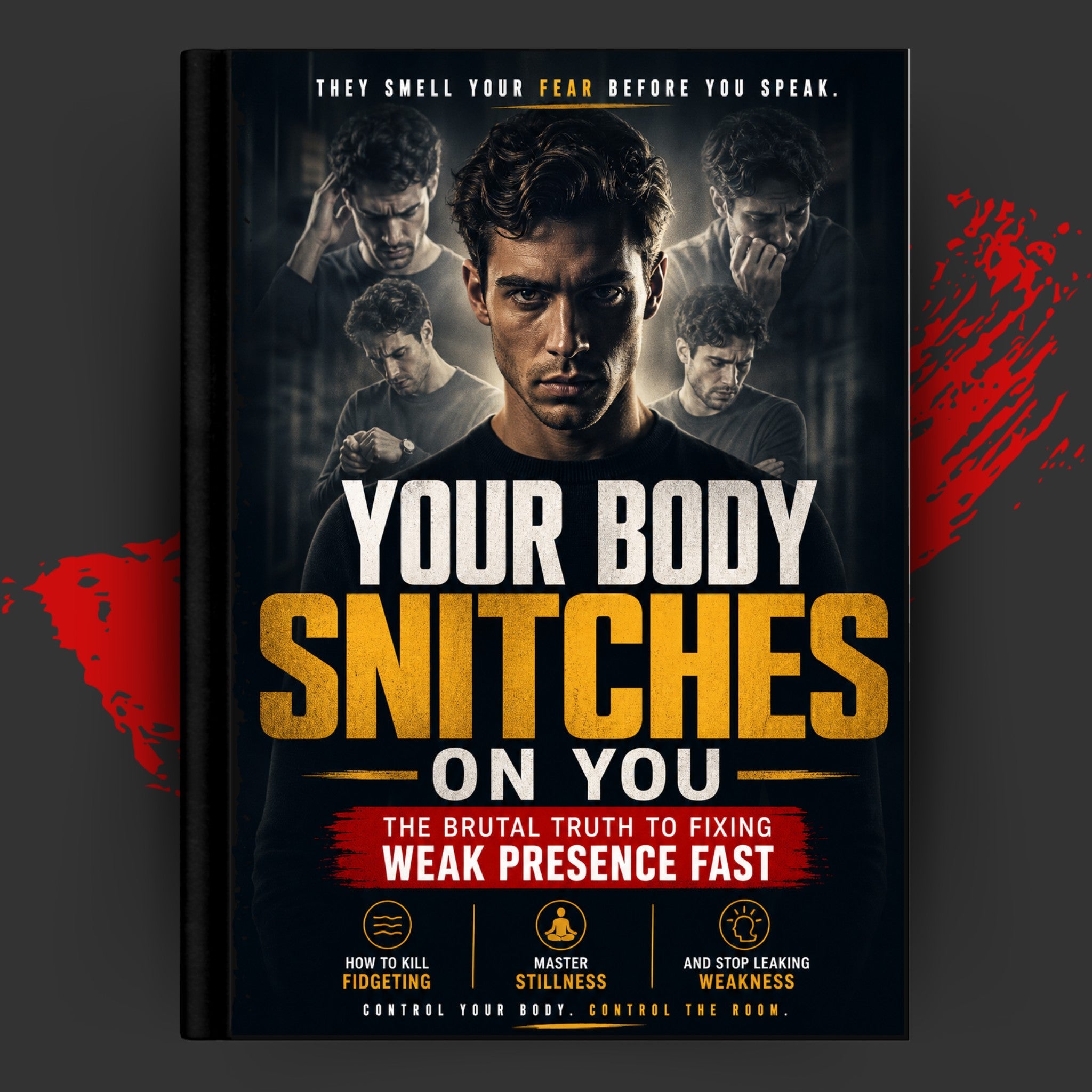 THE BRUTAL TRUTH TO FIXING WEAK PRESENCE FAST: How To Kill Fidgeting, Master Stillness, And Stop Leaking Weakness