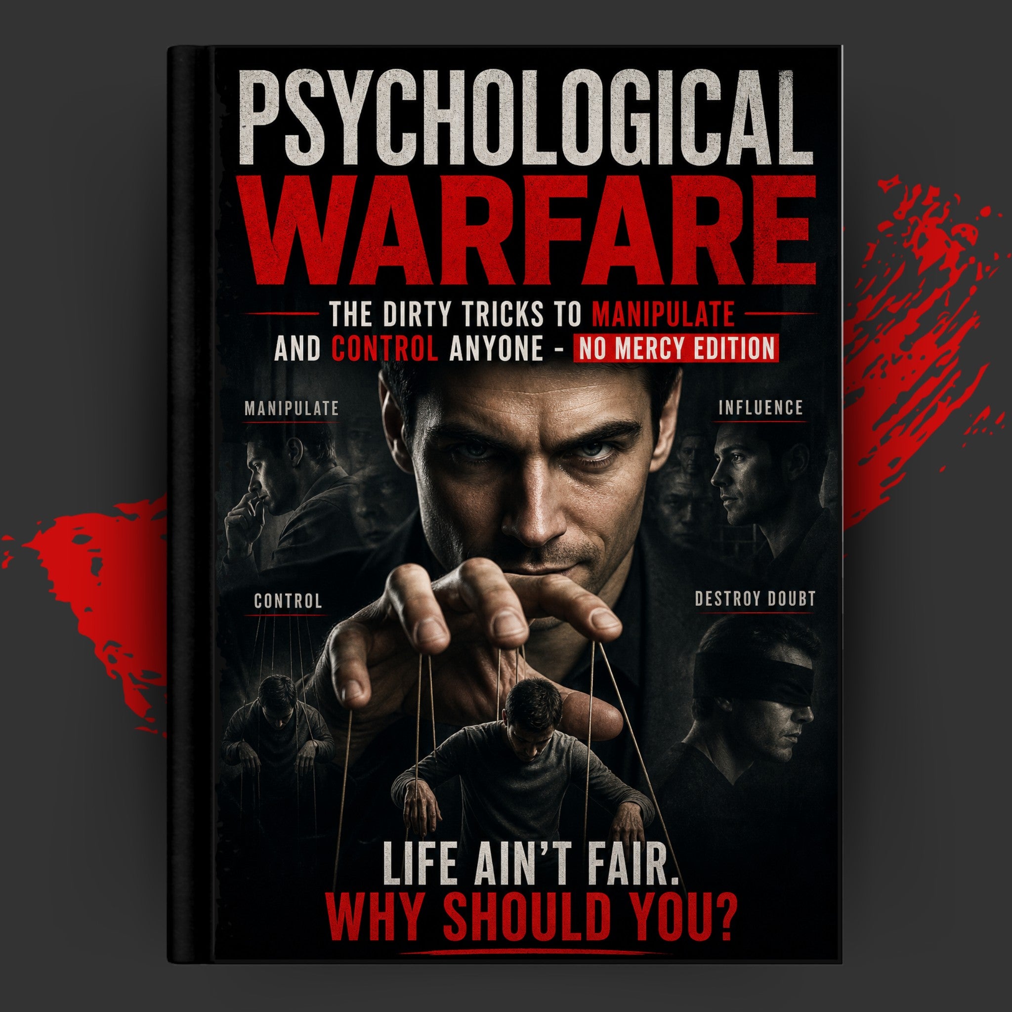 PSYCHOLOGICAL WARFARE: THE DIRTY TRICKS TO MANIPULATE AND CONTROL ANYONE - NO MERCY EDITION