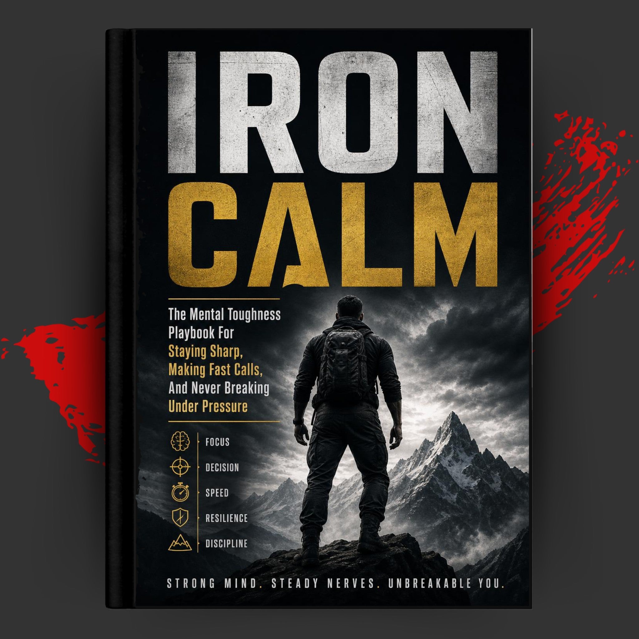 IRON CALM: The Mental Toughness Playbook for Staying Sharp, Making Fast Calls, and Never Breaking Under Pressure