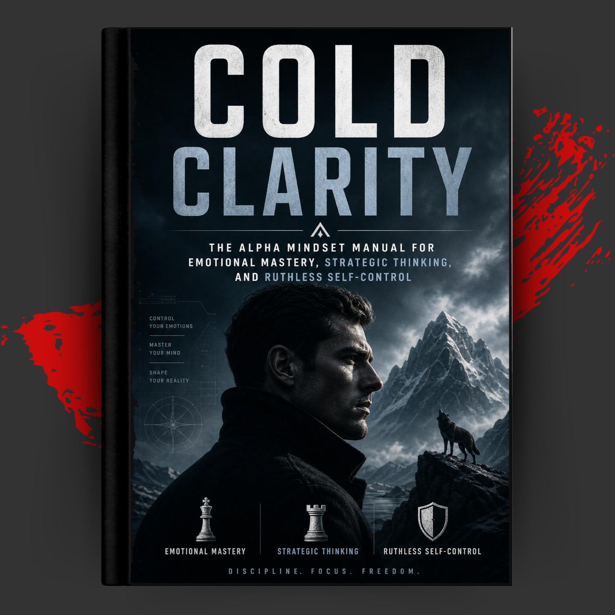 COLD CLARITY: The Alpha Mindset Manual for Emotional Mastery, Strategic Thinking, and Ruthless Self-Control