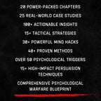 Psychological Warfare: The Dirty Tricks to Manipulate and Control Anyone - No Mercy Edition