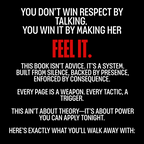 She will respect you